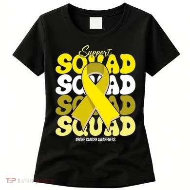 Support Squad Bone Cancer Awareness Women's T-Shirt