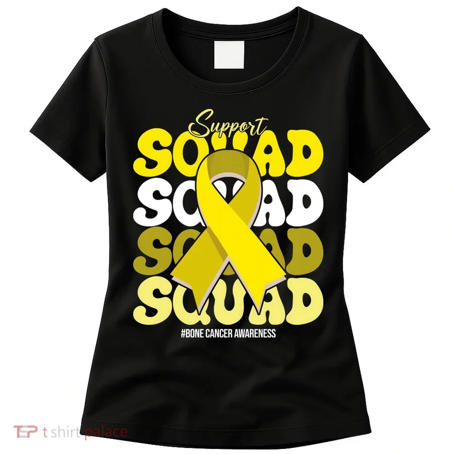 Support Squad Bone Cancer Awareness Women's T-Shirt