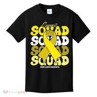 Support Squad Bone Cancer Awareness Kids T-Shirt thumb 0