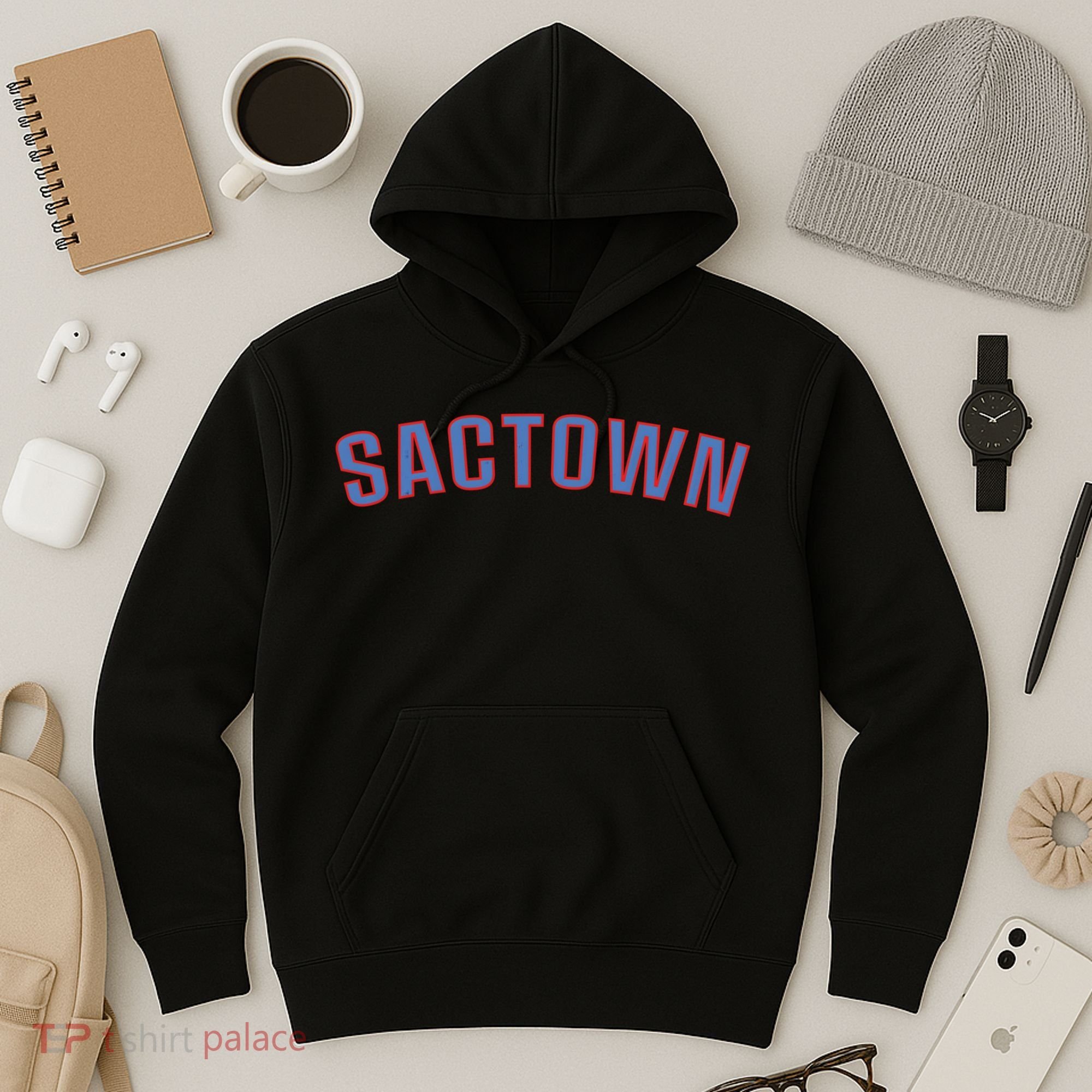 Sactown - SacraM.e.nto Basketball Hoodie