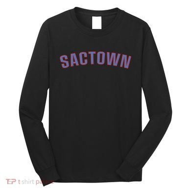 Sactown - SacraM.e.nto Basketball Long Sleeve Shirt