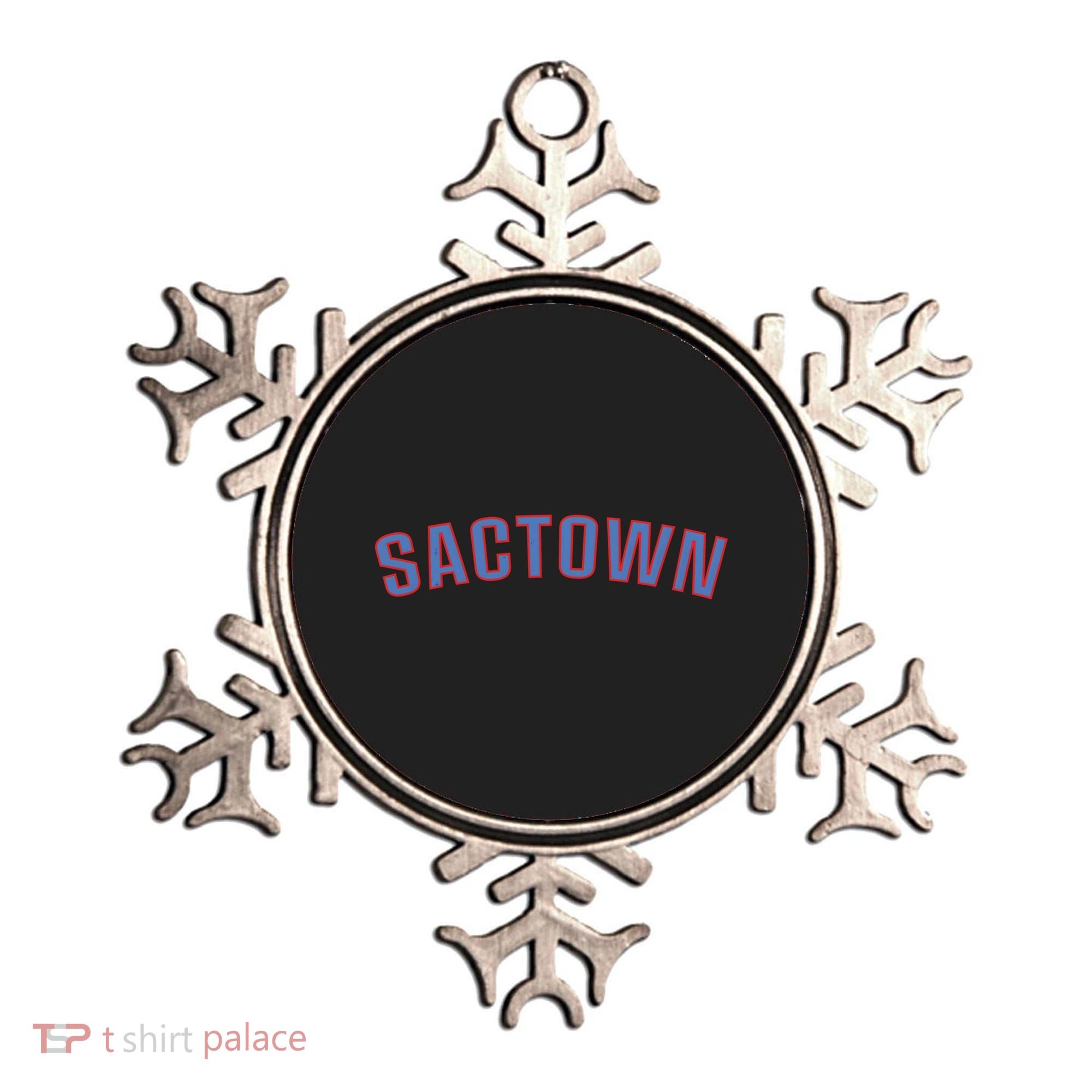 Sactown - SacraM.e.nto Basketball Ornament