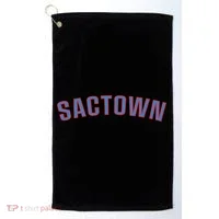 Sactown - SacraM.e.nto Basketball Golf Towel thumb 0