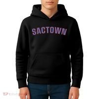 Sactown - SacraM.e.nto Basketball Kids Hoodie thumb 4