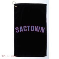 Sactown Sacramento Basketball Golf Towel thumb 0