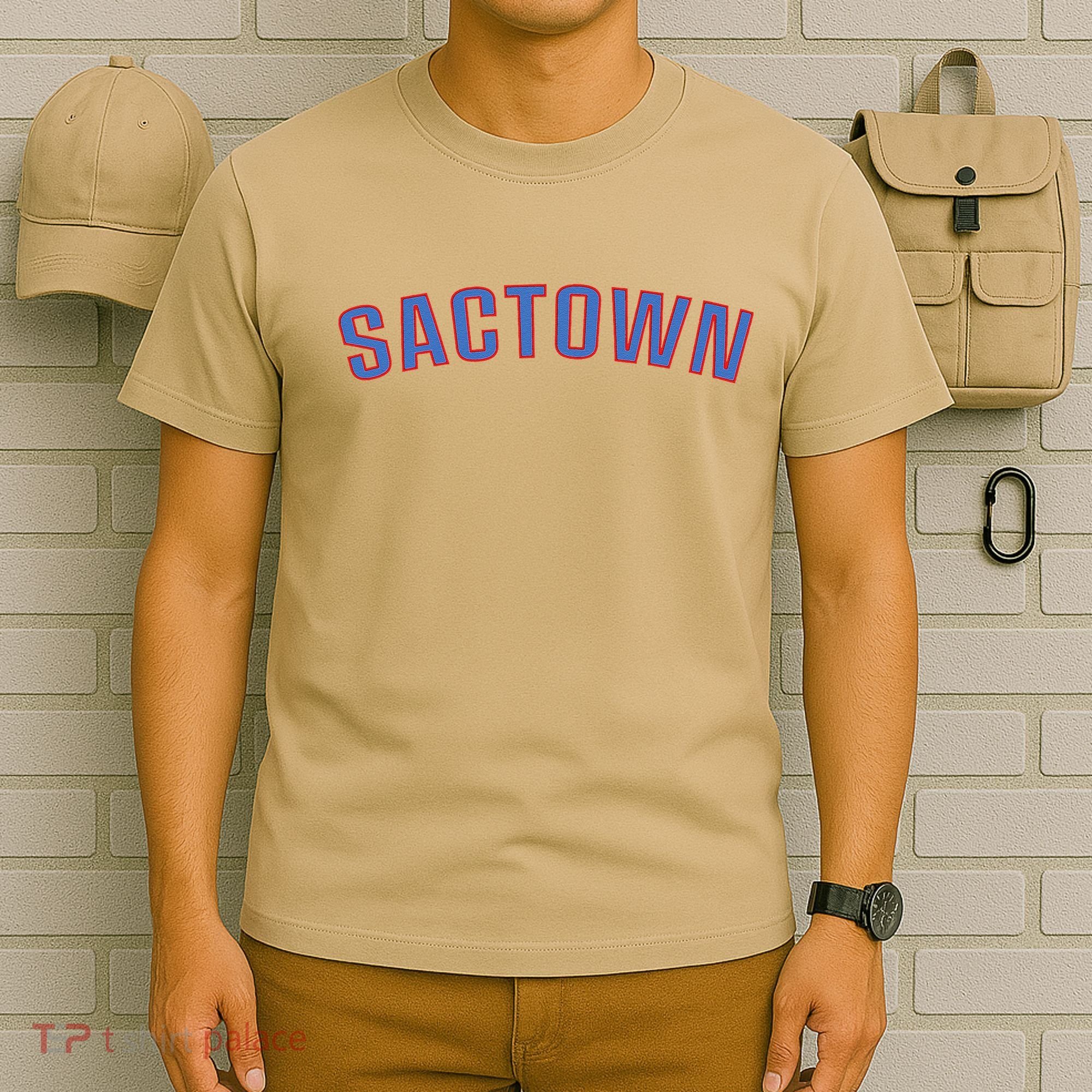 Sactown Sacramento Basketball T-Shirt