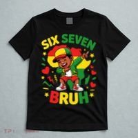 Six Seven Bruh 67 Juneteenth 6-7 Meme T-Shirt thumb 5