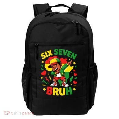 Six Seven Bruh 67 Juneteenth 6-7 Meme Backpack