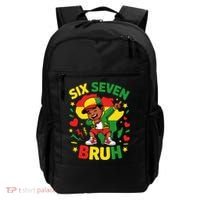 Six Seven Bruh 67 Juneteenth 6-7 Meme Backpack thumb 0