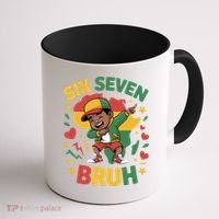 Six Seven Bruh 67 Juneteenth 6-7 Meme Coffee Mug thumb 1
