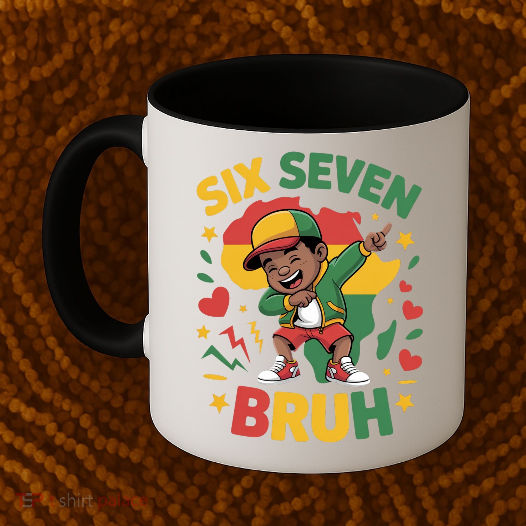 Six Seven Bruh 67 Juneteenth 6-7 Meme Coffee Mug