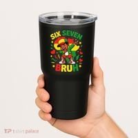Six Seven Bruh 67 Juneteenth 6-7 Meme Tumbler thumb 2