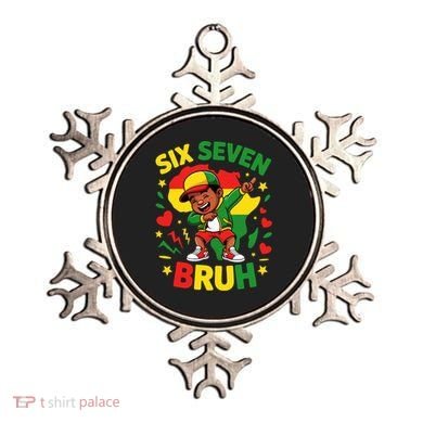 Six Seven Bruh 67 Juneteenth 6-7 Meme Ornament