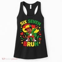 Six Seven Bruh 67 Juneteenth 6-7 Meme Women's Tank Top thumb 0