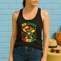 Six Seven Bruh 67 Juneteenth 6-7 Meme Women's Tank Top thumb 2