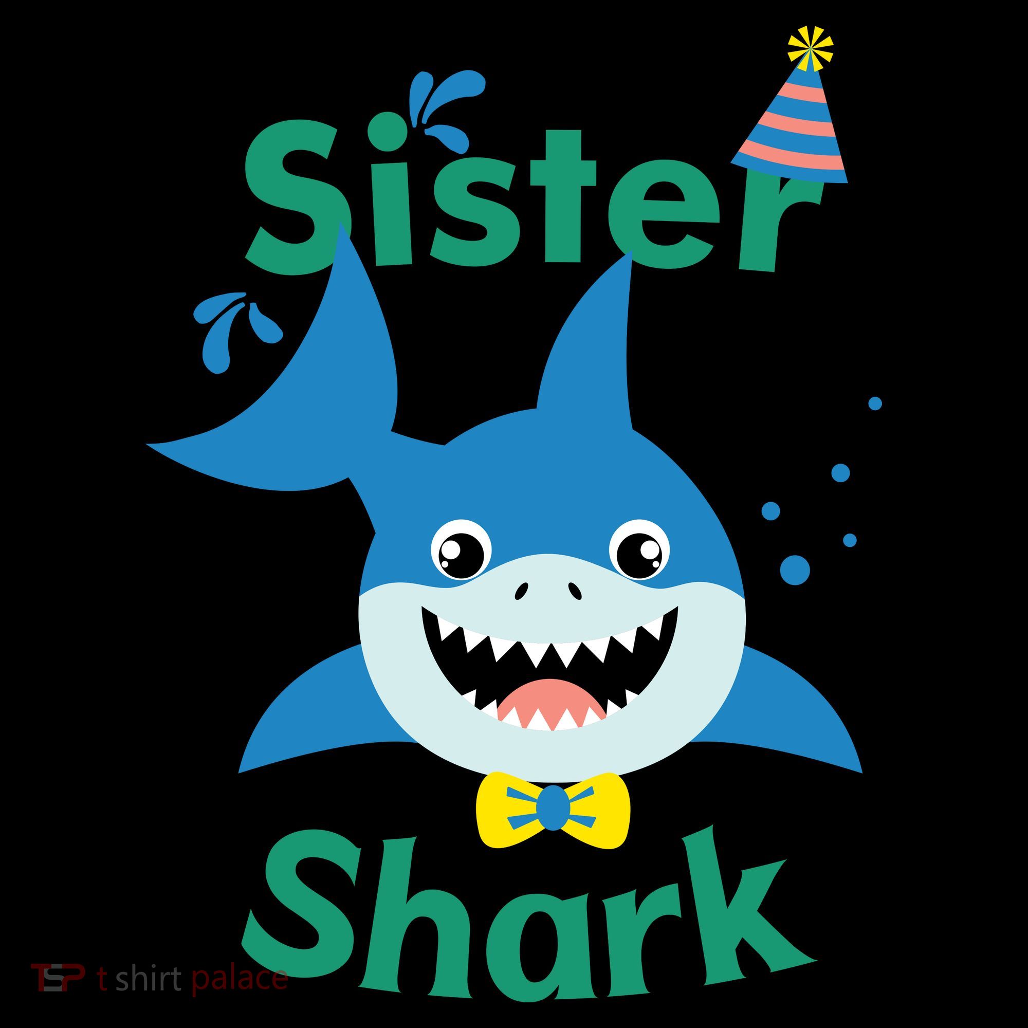 Sister Shark Birthday Party Matching Family Coffee Mug