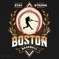 Stay Strong Boston Baseball Graphic Tee Vintage Style T-Shirt thumb 7
