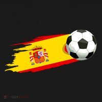 Spain Soccer Ball Spain Flag Jersey Spanish Football Fan T-Shirt thumb 7