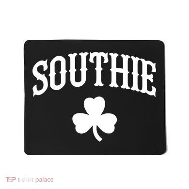 Southie South Boston Massachusetts tee Mousepad