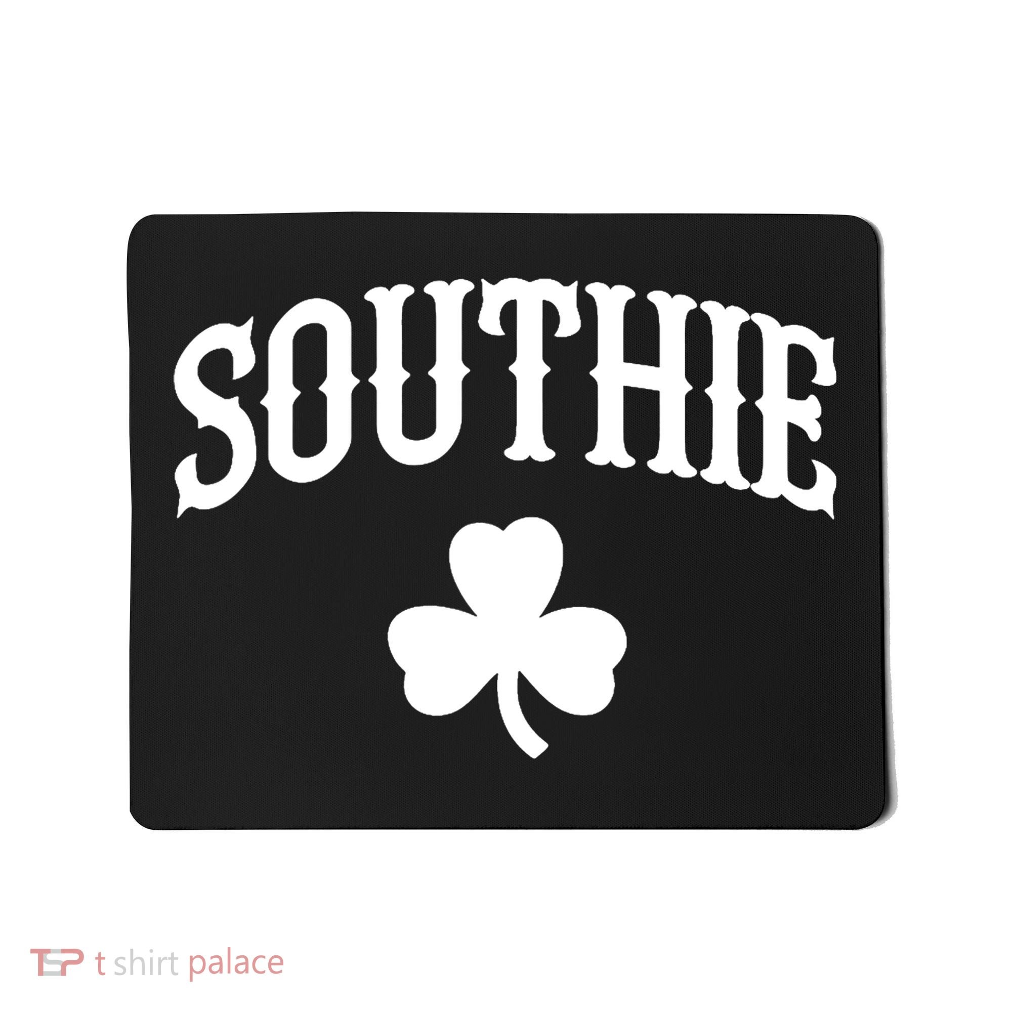 Southie South Boston Massachusetts tee Mousepad