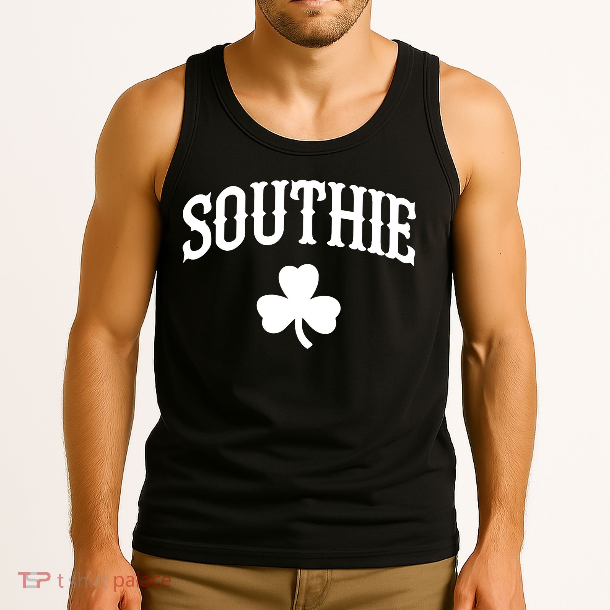 Southie South Boston Massachusetts tee Tank Top
