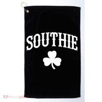 Southie South Boston Massachusetts tee Golf Towel thumb 0