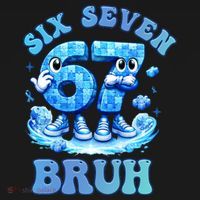 Six Seven Bruh 67 Autism Puzzle 6-7 Brainrot Meme Backpack thumb 2