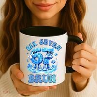 Six Seven Bruh 67 Autism Puzzle 6-7 Brainrot Meme Coffee Mug thumb 3