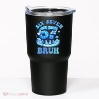 Six Seven Bruh 67 Autism Puzzle 6-7 Brainrot Meme Tumbler thumb 0