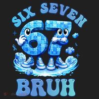 Six Seven Bruh 67 Autism Puzzle 6-7 Brainrot Meme Tumbler thumb 3