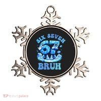 Six Seven Bruh 67 Autism Puzzle 6-7 Brainrot Meme Ornament thumb 0