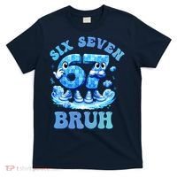Six Seven Bruh 67 Autism Puzzle 6-7 Brainrot Meme T-Shirt thumb 0