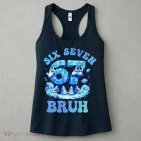 Six Seven Bruh 67 Autism Puzzle 6-7 Brainrot Meme Women's Tank Top thumb 3