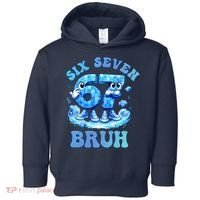 Six Seven Bruh 67 Autism Puzzle 6-7 Brainrot Meme Toddler Hoodie thumb 0