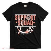 Support Squad Butterfly Peach Ribbon Endometrial Cancer T-Shirt thumb 0