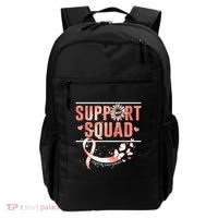 Support Squad Butterfly Peach Ribbon Endometrial Cancer Backpack thumb 0