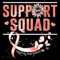Support Squad Butterfly Peach Ribbon Endometrial Cancer Coffee Mug thumb 5