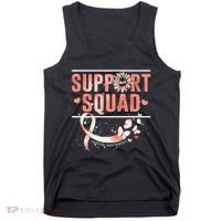 Support Squad Butterfly Peach Ribbon Endometrial Cancer Tank Top thumb 0