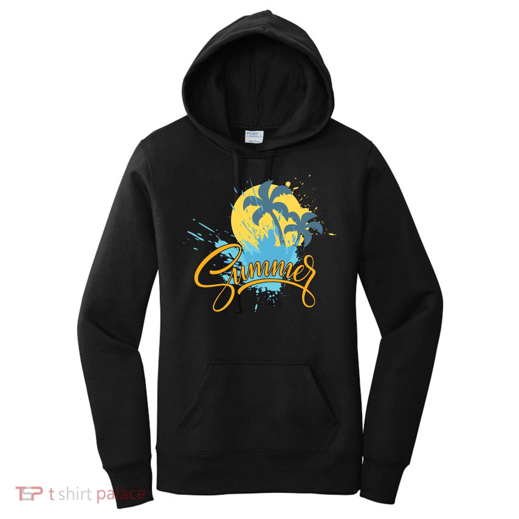 Summer Splash Beach Life Women's Hoodie