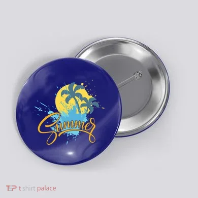 Summer Splash Beach Life Button