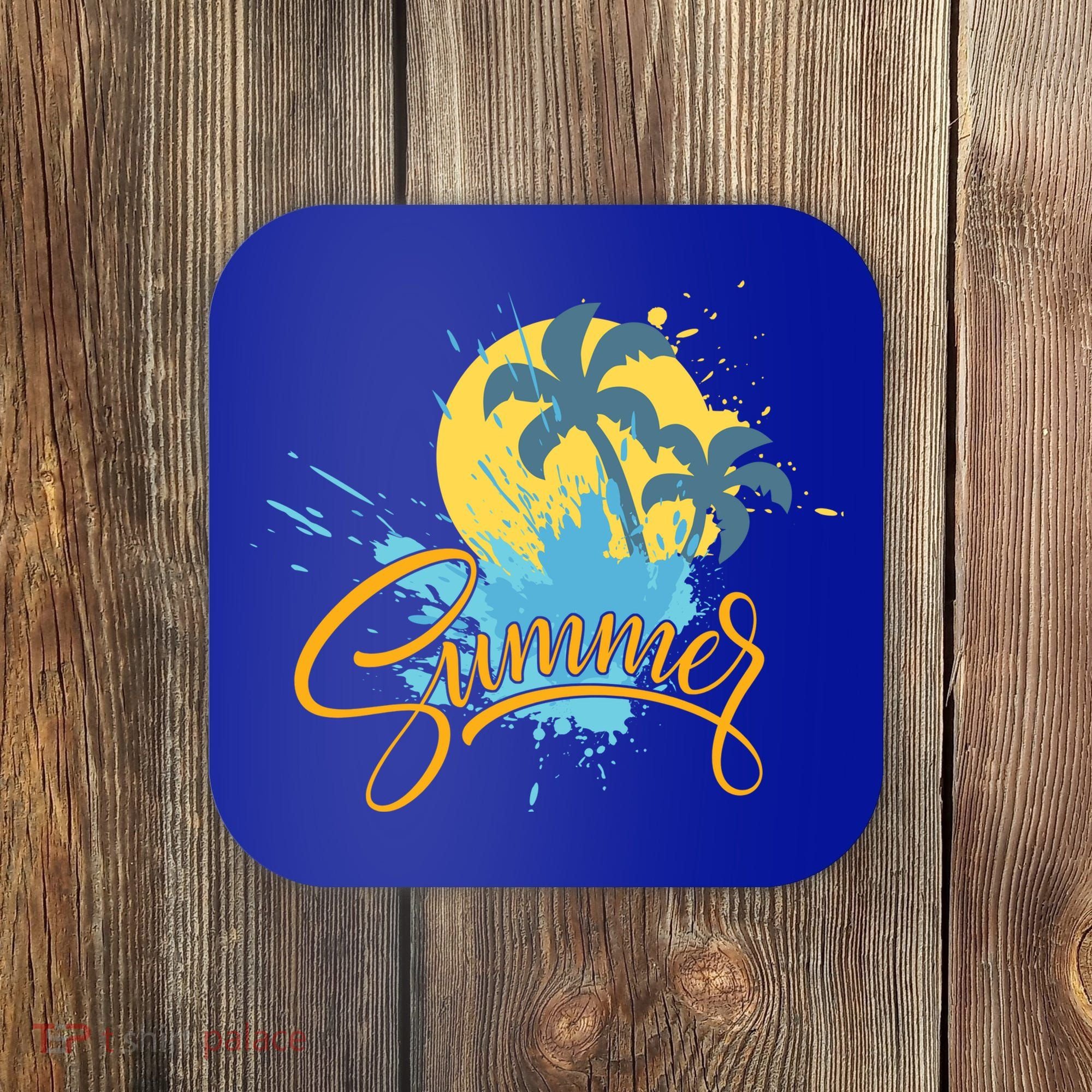 Summer Splash Beach Life Coaster
