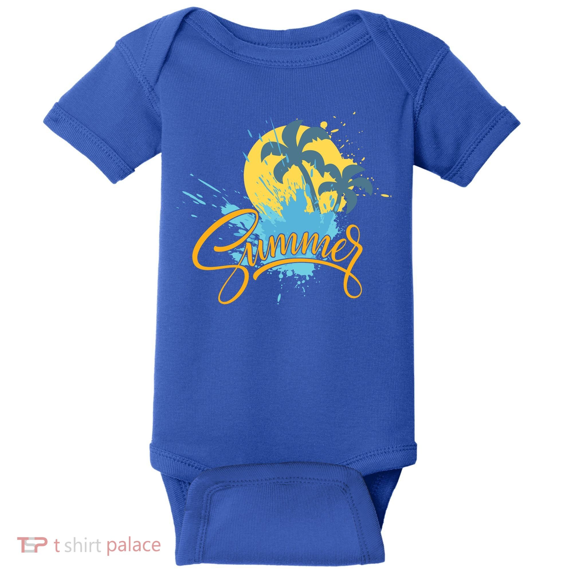 Summer Splash Beach Life Baby Bodysuit