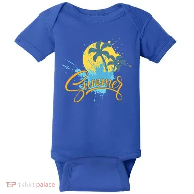 Summer Splash Beach Life Baby Bodysuit