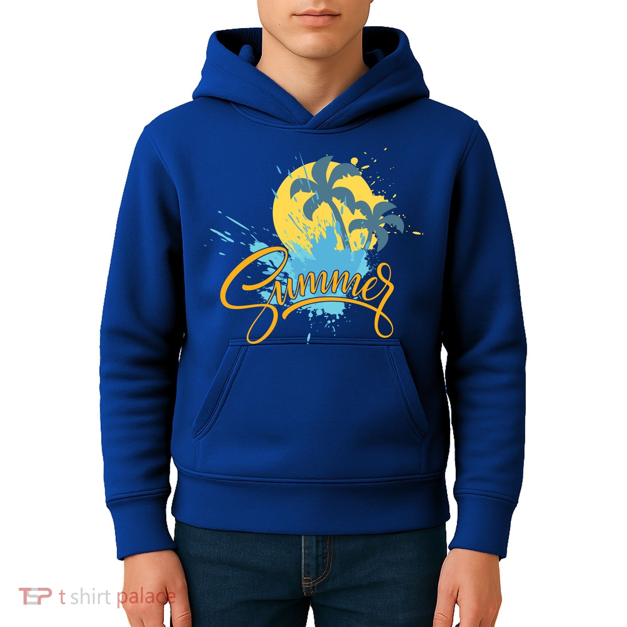 Summer Splash Beach Life Kids Hoodie