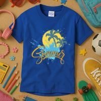 Summer Splash Beach Life Kids T-Shirt thumb 3
