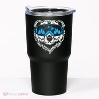 Snow Ski Bear Snowboard Tumbler thumb 0