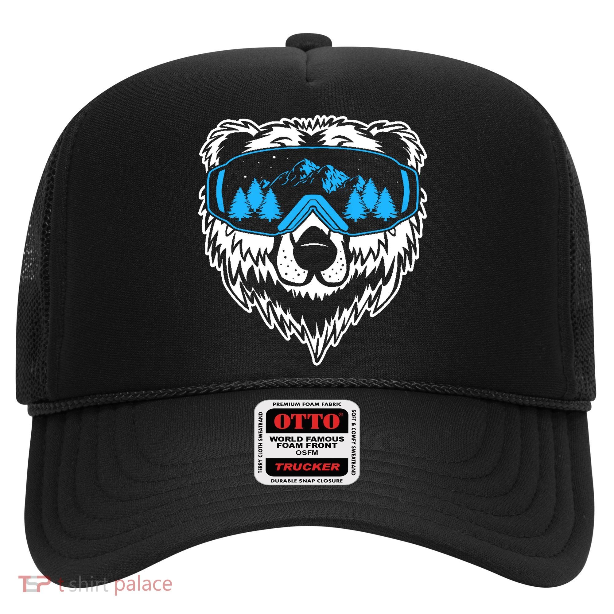 Snow Ski Bear Snowboard Hat
