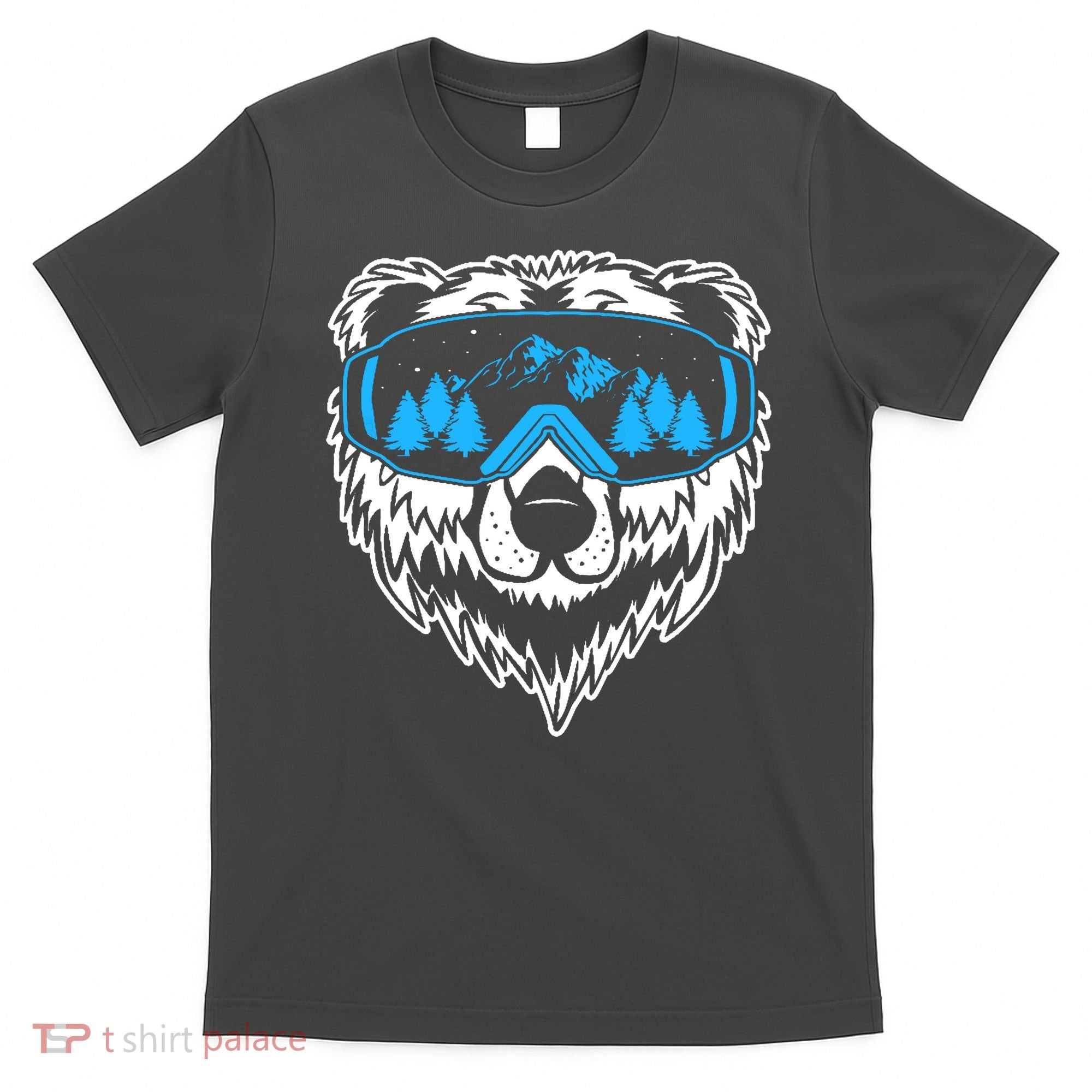 Snow Ski Bear Snowboard T-Shirt