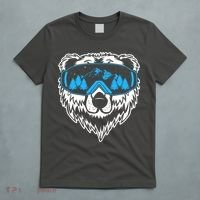 Snow Ski Bear Snowboard T-Shirt thumb 5