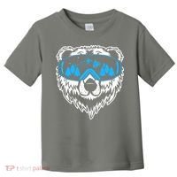 Snow Ski Bear Snowboard Toddler T-Shirt thumb 0